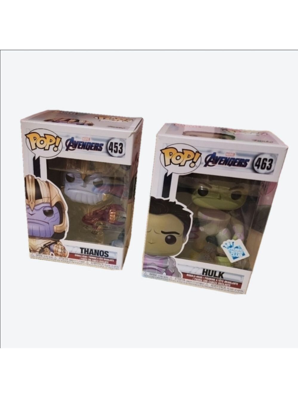 Funko Pop! Avengers Bundle Thanos & Hulk